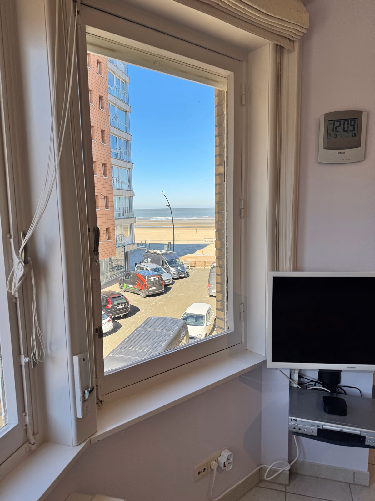 Aperçu de la mer depuis l'appartement Charm 202
